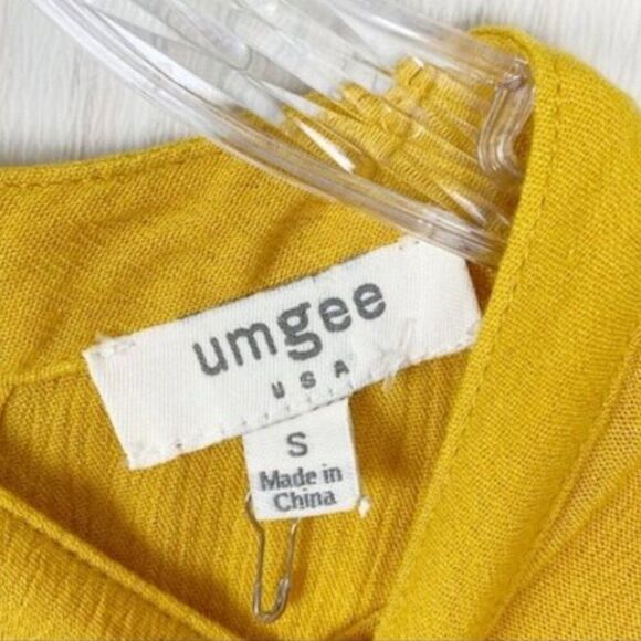 Umgee | Floral Embroidered Lace Blouse Size S - Picture 5 of 6